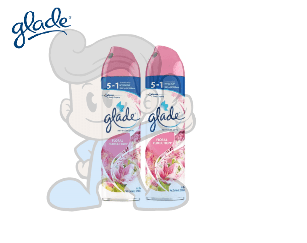 Scj Glade Air Freshener Floral Perfection (2 X 320 Ml) Household Supplies