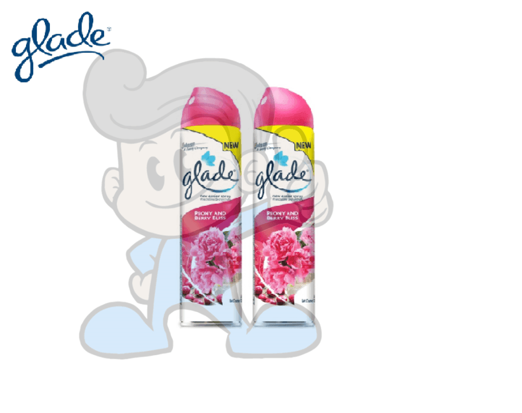 Scj Glade Air Freshener Peony And Berry (2 X 320 Ml) Household Supplies