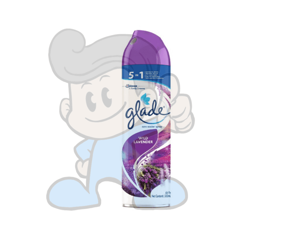 Scj Glade Air Freshener Wild Lavender (2 X 320 Ml) Household Supplies