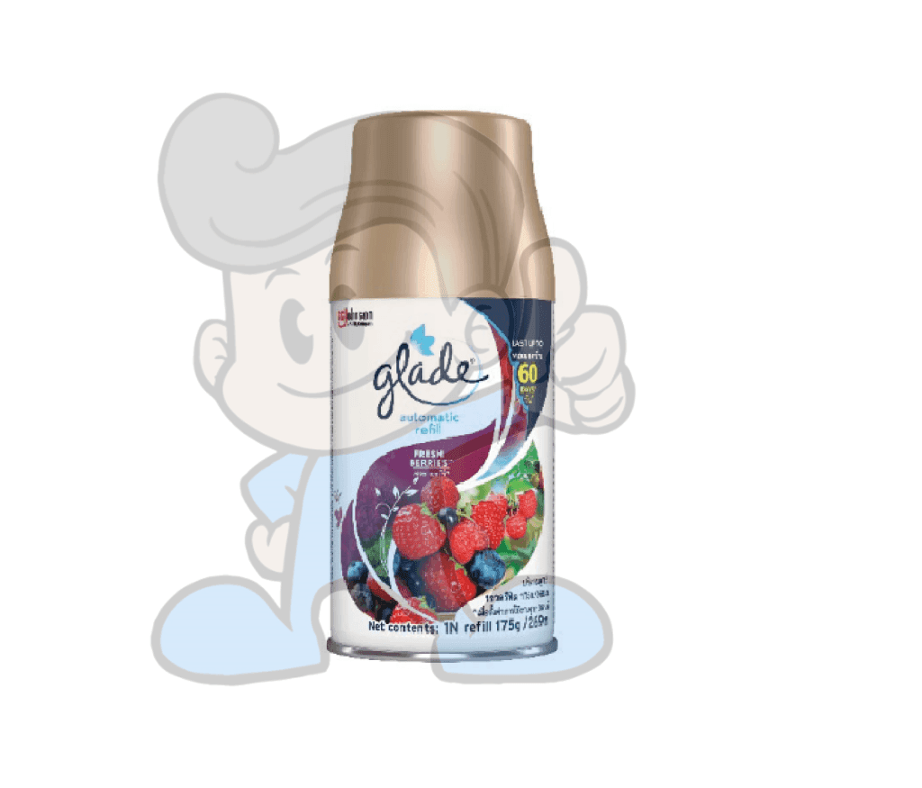 Scj Glade Automatic Spray Fresh Berries Refill 175G Household Supplies