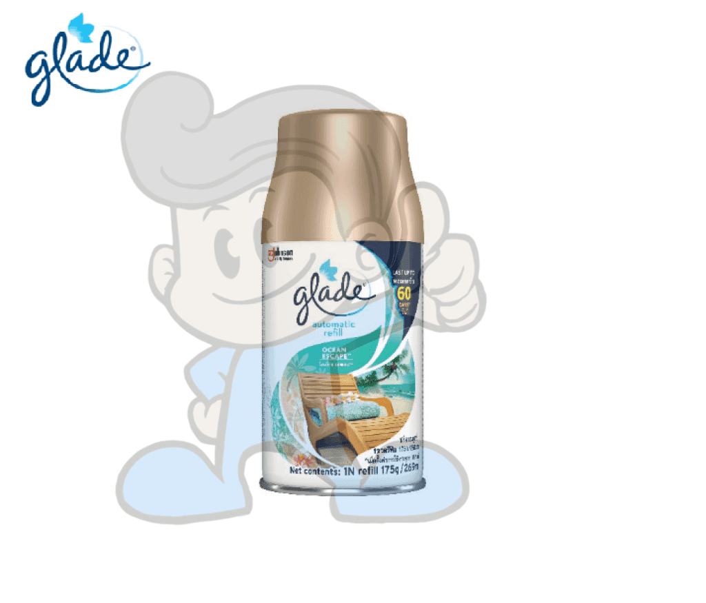 Scj Glade Automatic Spray Ocean Escape Refill 175G Lighting & Décor