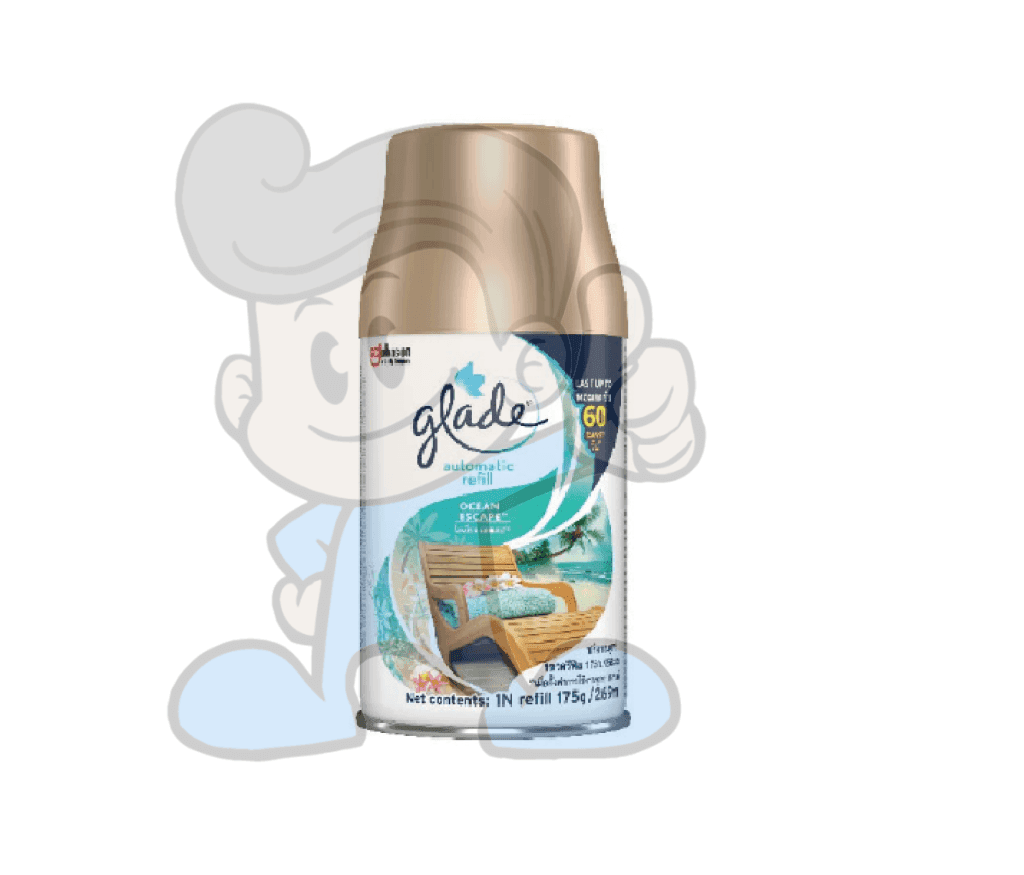 Scj Glade Automatic Spray Ocean Escape Refill 175G Lighting & Décor