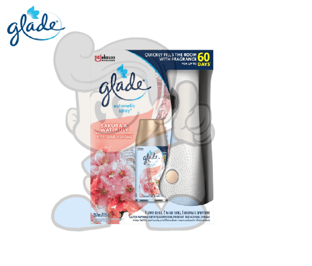 Scj Glade Automatic Spray Sakura 175G Household Supplies