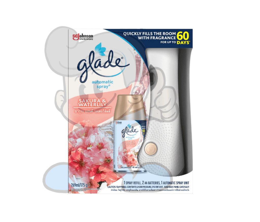 Scj Glade Automatic Spray Sakura 175G Household Supplies