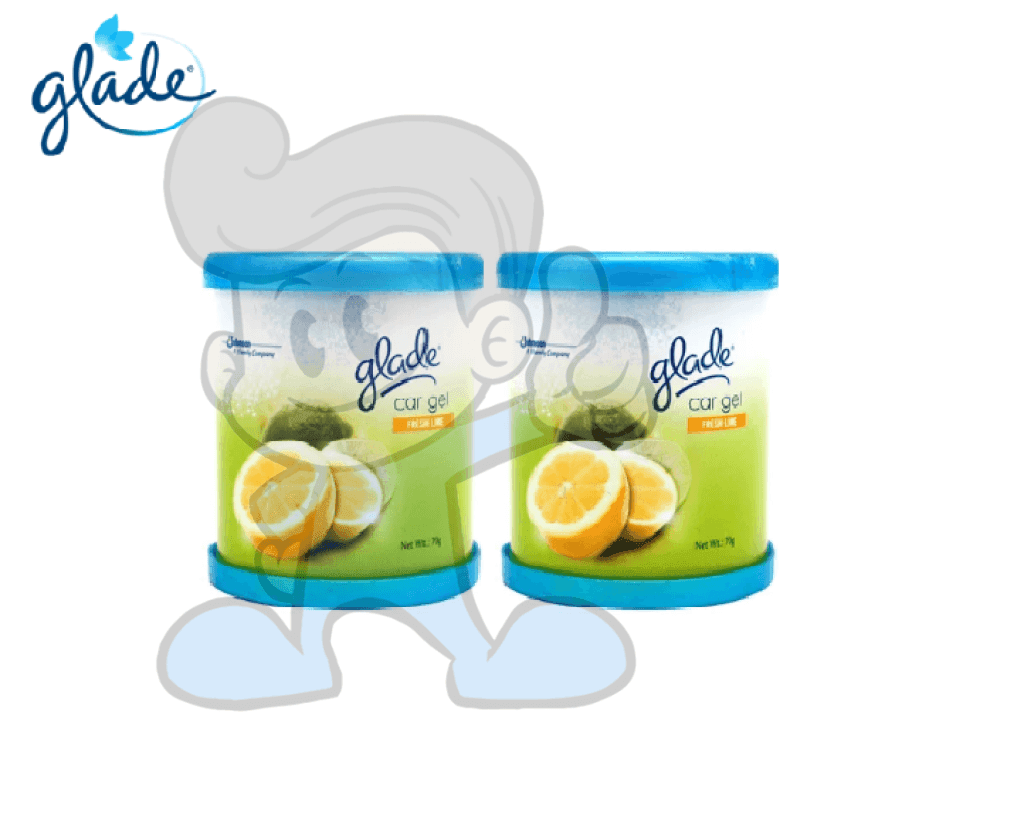 Scj Glade Car Gel Fresh Lime Primary (2 X 70 G) Motors