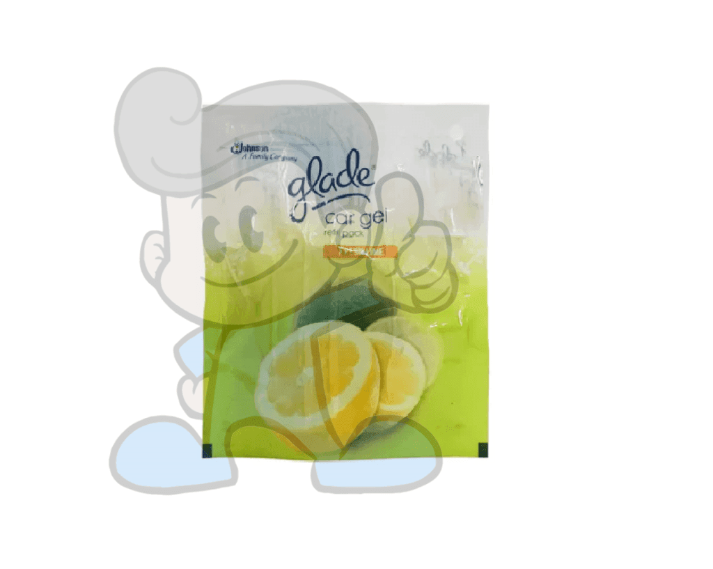 Scj Glade Car Gel Fresh Lime Refill (2 X 60 G) Motors