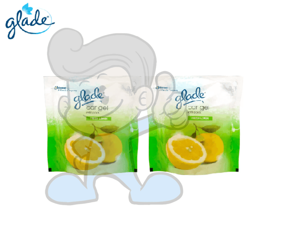 Scj Glade Car Gel Lemon Burst Refill (2 X 60 G) Motors