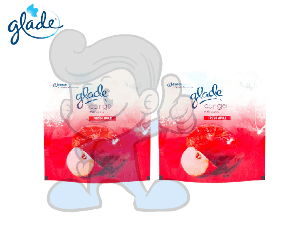 Scj Glade Car Gel Relaxing Apple Refill (2 X 60 G) Motors