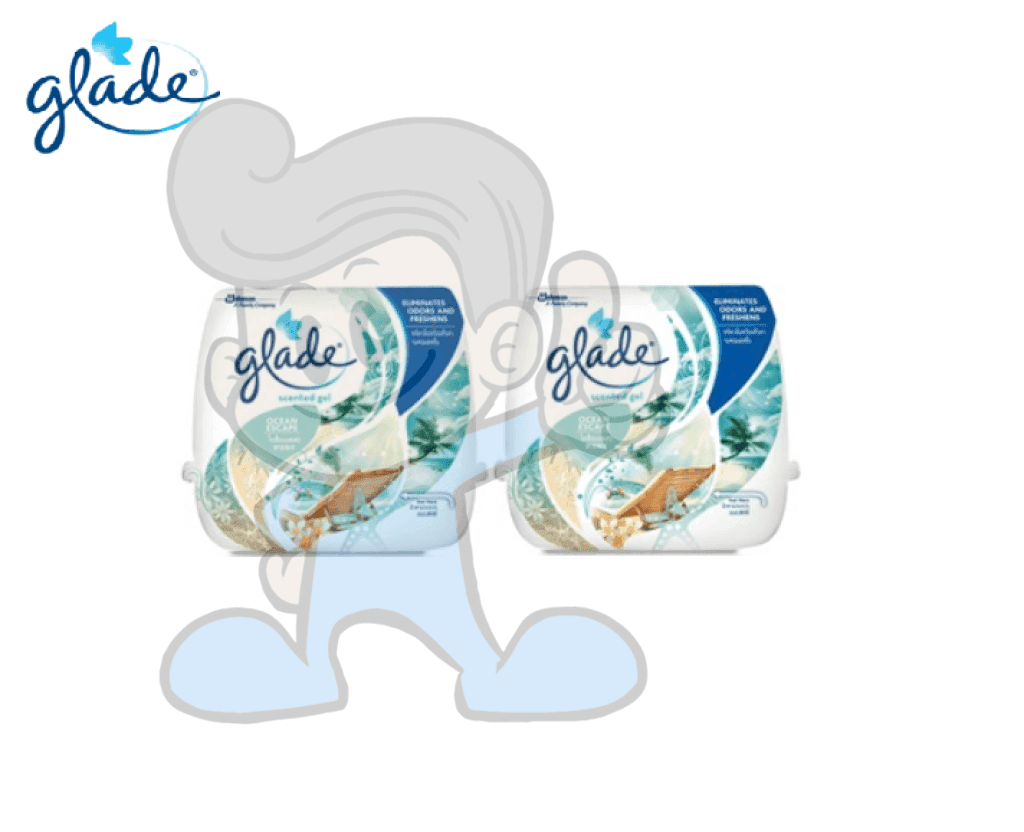 Scj Glade Scented Gel Ocean Escape (2 X 180 G) Lighting & Décor