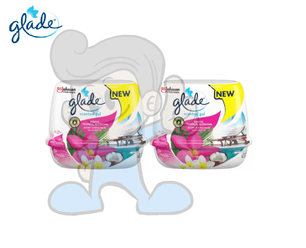 Scj Glade Scented Gel Tropical Blossom (2 X 180 G) Lighting & Décor