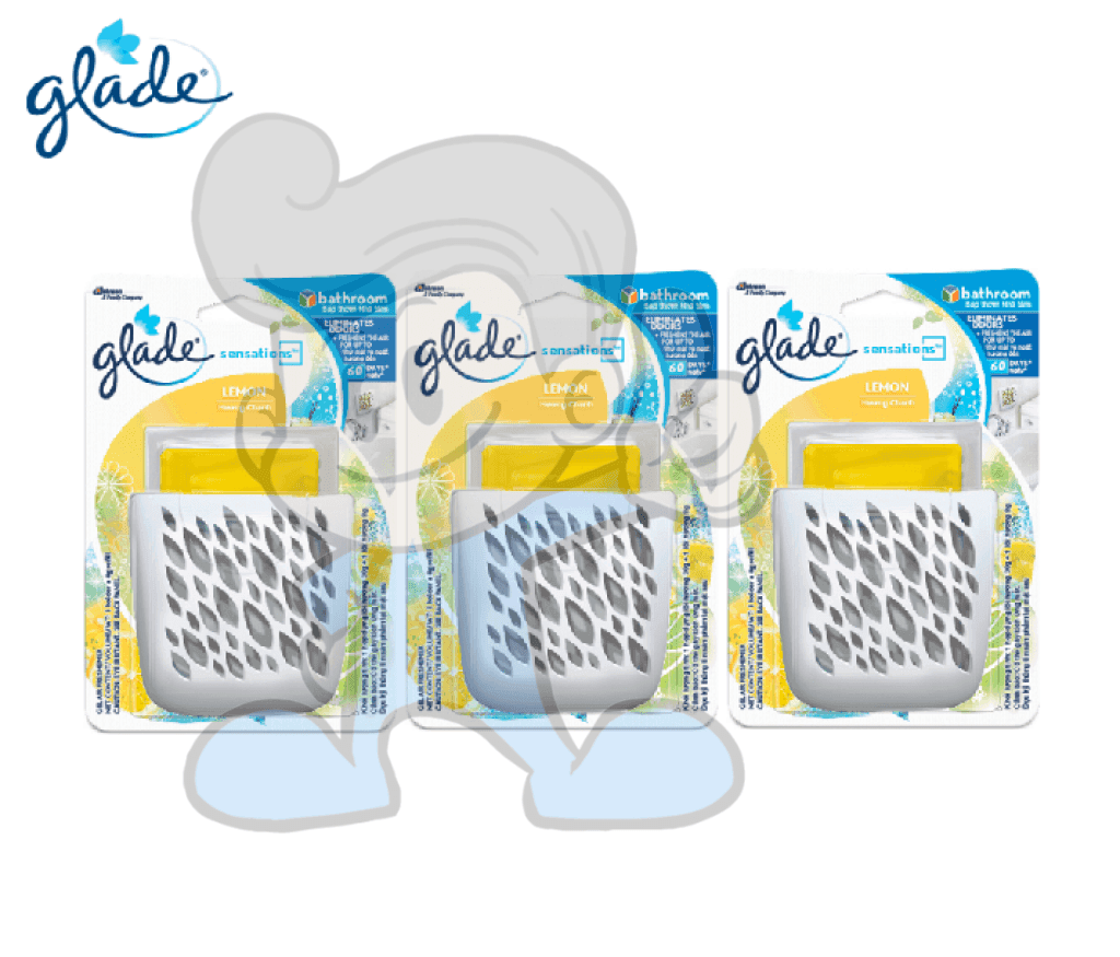 Scj Glade Sensations Bathroom Lemon (3 X 8 G) Lighting & Décor