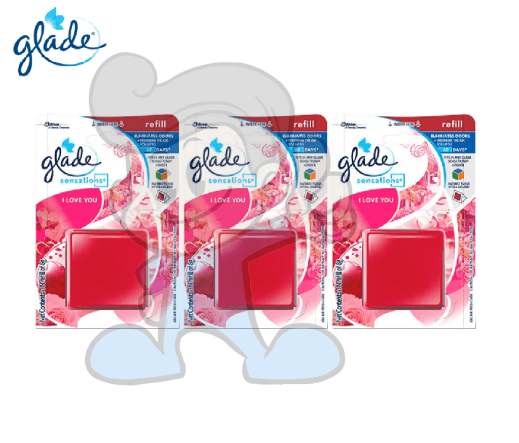 Scj Glade Sensations Refill I Love You (3 X 8 G) Lighting & Décor