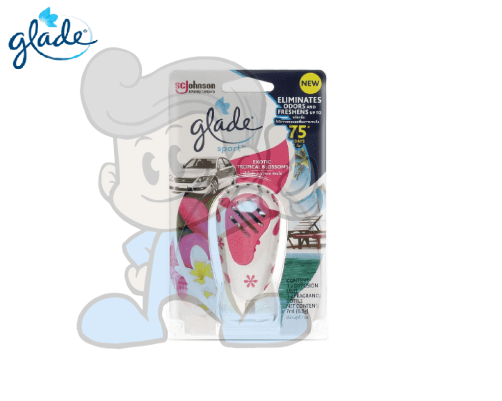 Scj Glade Sport Exotic Tropical Blossoms Primary 7Ml Motors