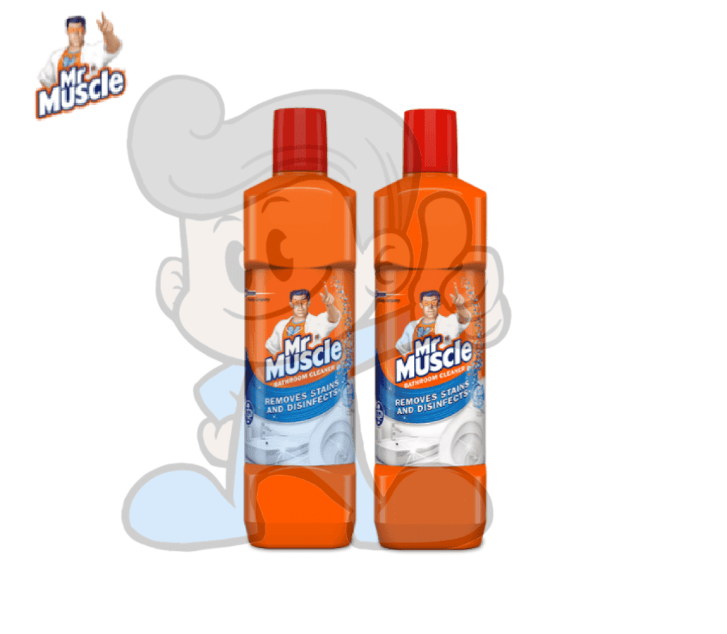 Scj Mr Muscle Bathroom Cleaner Regular (2 X 900 Ml) Household Supplies