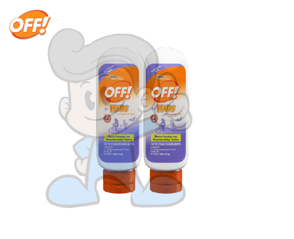 Scj Off Kids Lotion (2 X 100 Ml) Beauty