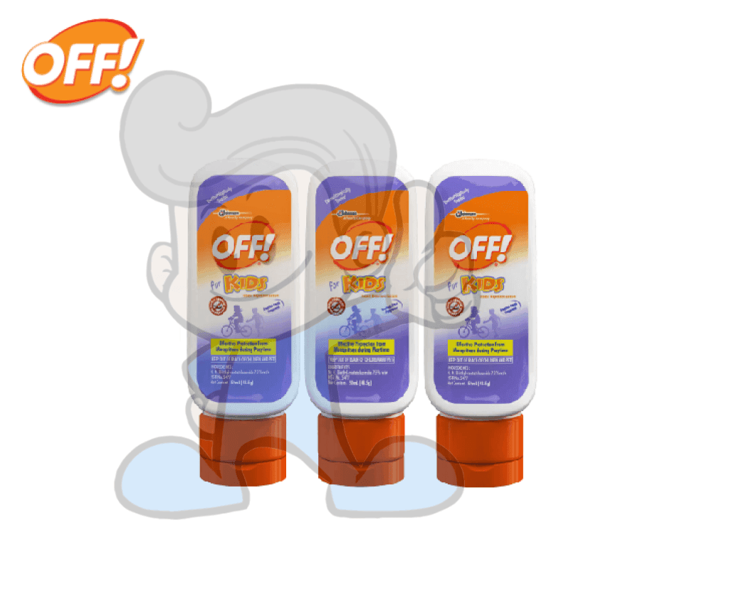 Scj Off Kids Lotion (3 X 50 Ml) Beauty