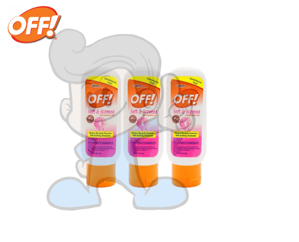 Scj Off Soft And Scented Lotion (3 X 50 Ml) Beauty