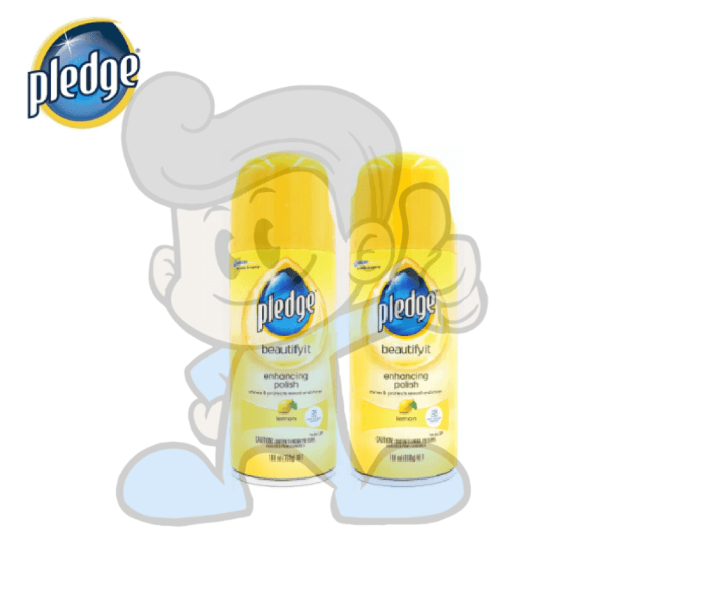 Scj Pledge Lemon (2 X 180 Ml) Household Supplies