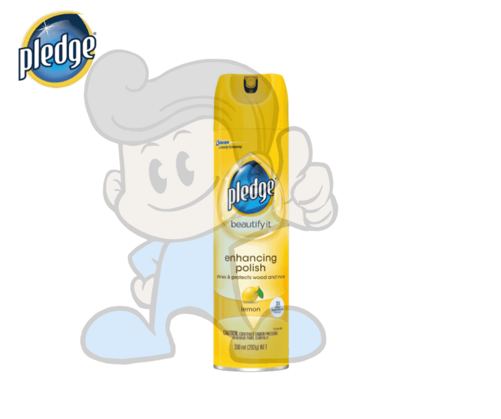 Scj Pledge Lemon 330Ml Household Supplies