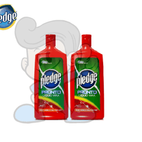 Scj Pledge Pronto Liquid Wax Red (2 X 500 Ml) Household Supplies