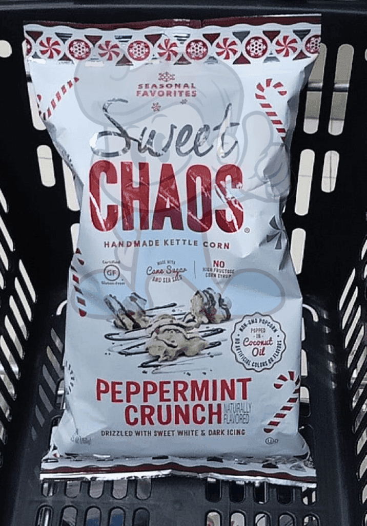 Seasonal Favorites Sweet Chaos Peppermint Crunch Kettle Corn (2 X 156G) Groceries