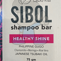 Sibol All Natural Healthy Shine Shampoo Bar 75G Beauty