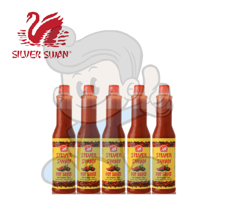 Silver Swan Hot Sauce (5 X 100G) Groceries