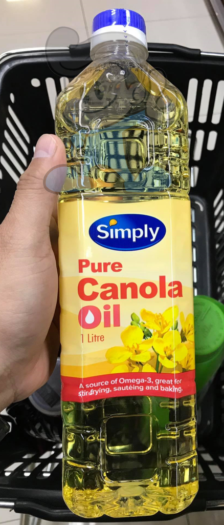 Simply Pure Canola Oil (2 X 1L) Groceries