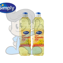 Simply Pure Canola Oil (2 X 1L) Groceries