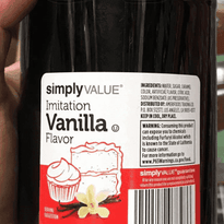 Simply Value Imitation Vanilla Flavor 946Ml Groceries