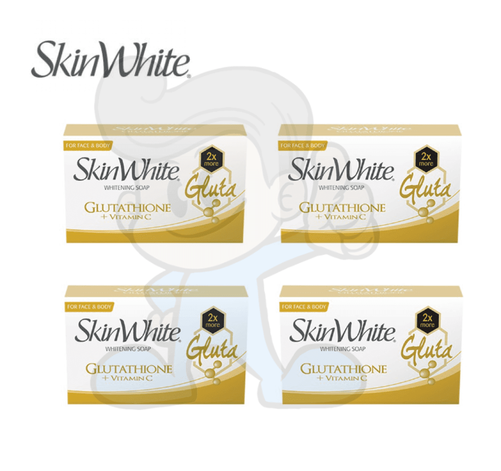 Skin White Glutathione Soap (4 X 90G) Beauty