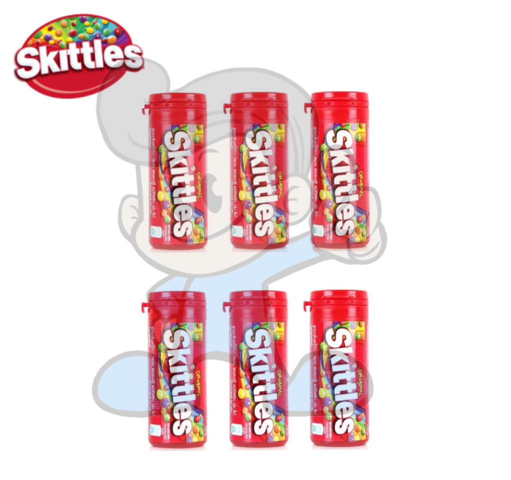 Skittles Single Original Tube (6 X 30G) Groceries