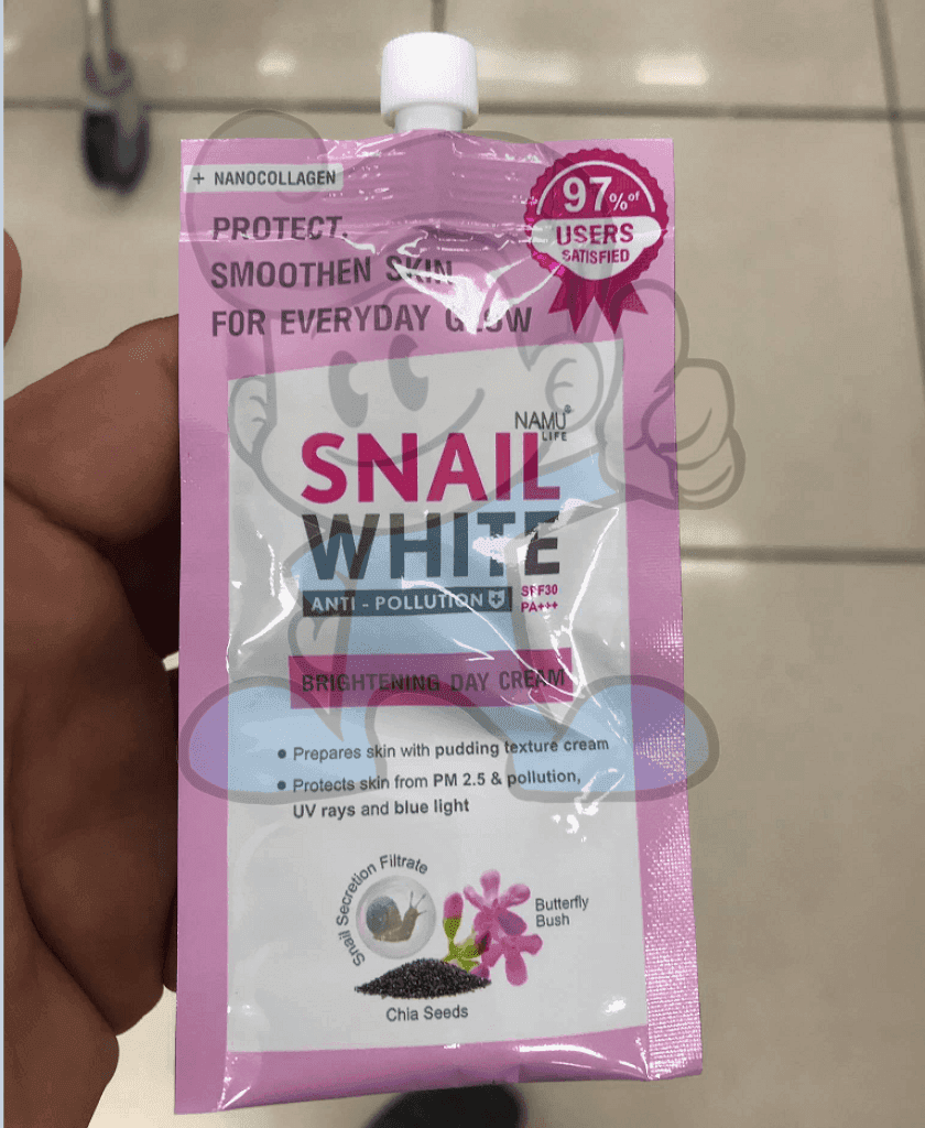 Snail White Brightening Day Cream (3 X 7Ml) Beauty