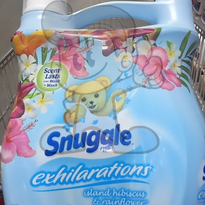 Snuggle Exhilarations Island Hibiscus And Rainflower Concentrated Fabric Conditioner 2.83L Household