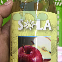 Sola Apple Green Tea (4 X 16 Oz) Groceries