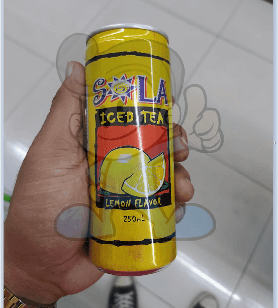 Sola Iced Tea Lemon (8 X 250Ml) Groceries