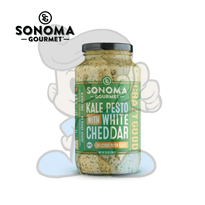 Sonoma Gourmet Kale Pesto With White Cheddar Pasta Sauce 24.5Oz Groceries