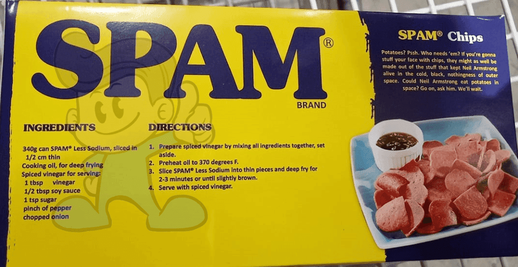 Spam 3 Can Value Pack Luncheon Meat 25% Less Sodium 36Oz. Groceries