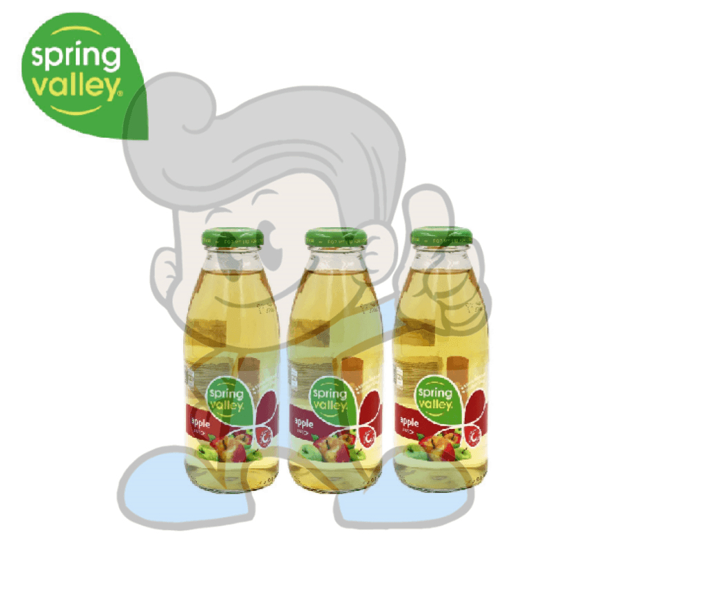 Spring Valley Apple Juice (3 X 375 Ml) Groceries