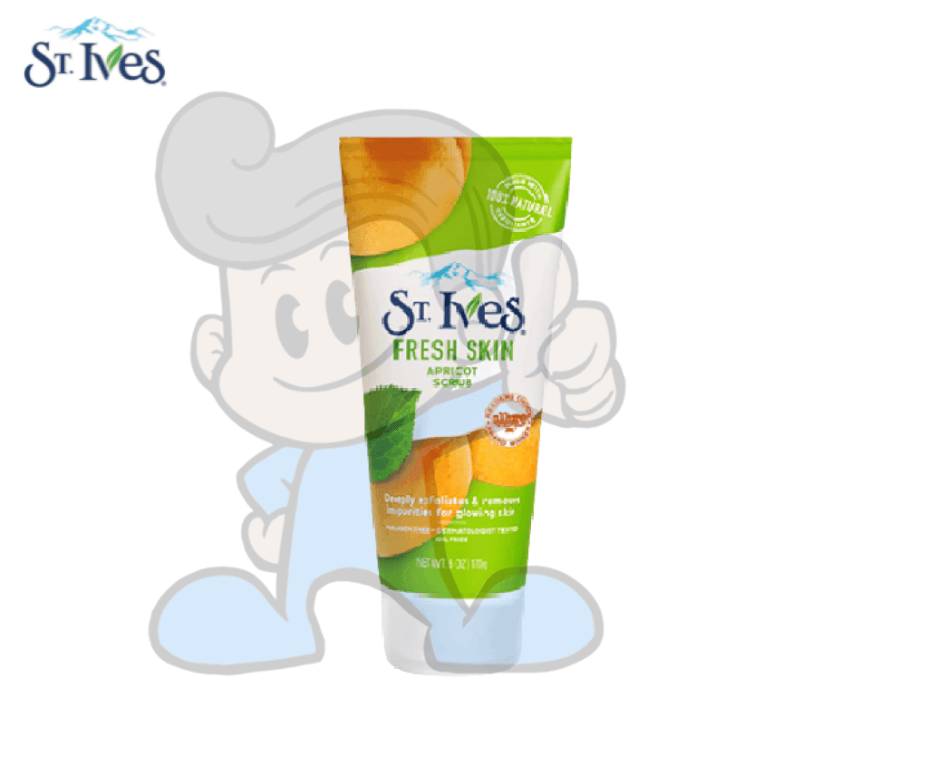 St. Ives Fresh Skin Apricot Scrub 170G Beauty