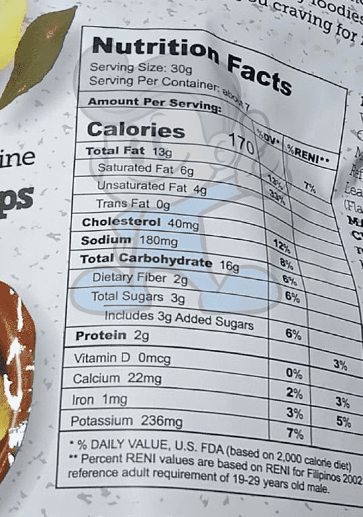 Stips Chips Salted Egg Potato 200G Groceries