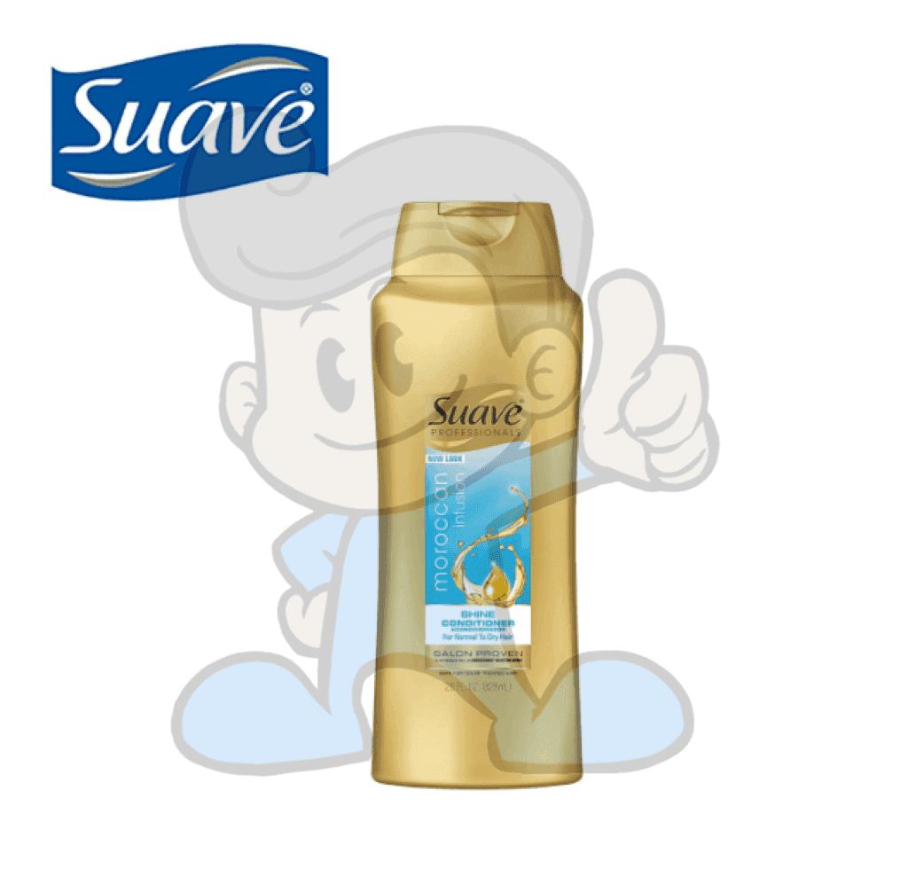 Suave Moroccan Infusion Shine Conditioner 28 Fl. Oz. Beauty