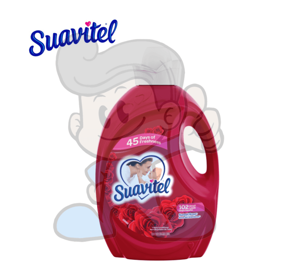 Suavitel Fabric Softener Sunset Rose 135 Fl. Oz. Household Supplies