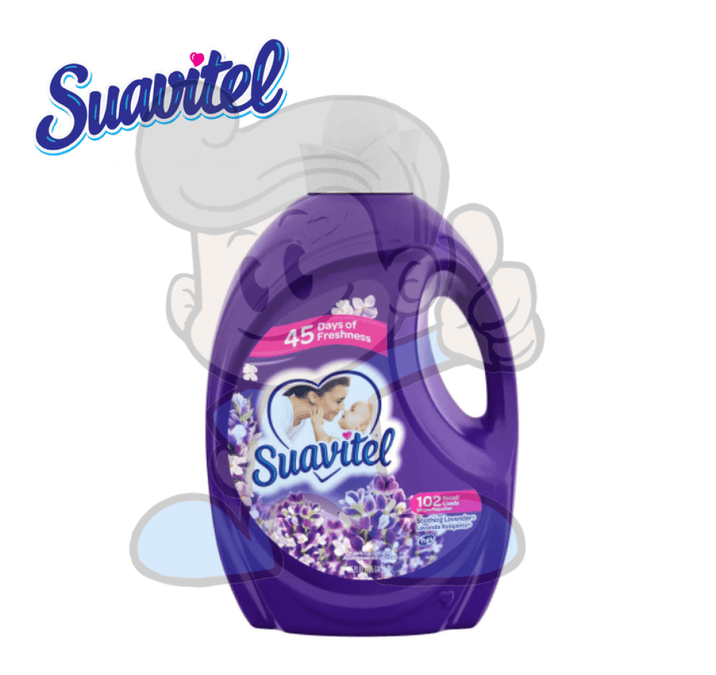 Suavitel Soothing Lavender Liquid Fabric Softener 135 Fl. Oz. Household Supplies