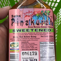 Suka Pinakurat Spiced Natural Coconut Vinegar Sweetened (4 X 250 Ml) Groceries