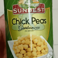 Sunbest Chick Peas Garbanzos In Brine (6 X 425 G) Groceries