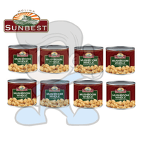 Sunbest Mushroom Whole (8 X 198G) Groceries