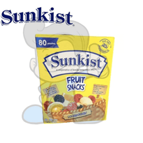 Sunkist Fruit Snacks Mixed Real Fruits Sweets Candy 80S Groceries