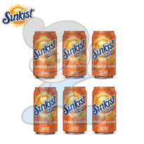 Sunkist Orange Soda Pop (6 X 12 Fl. Oz.) Groceries