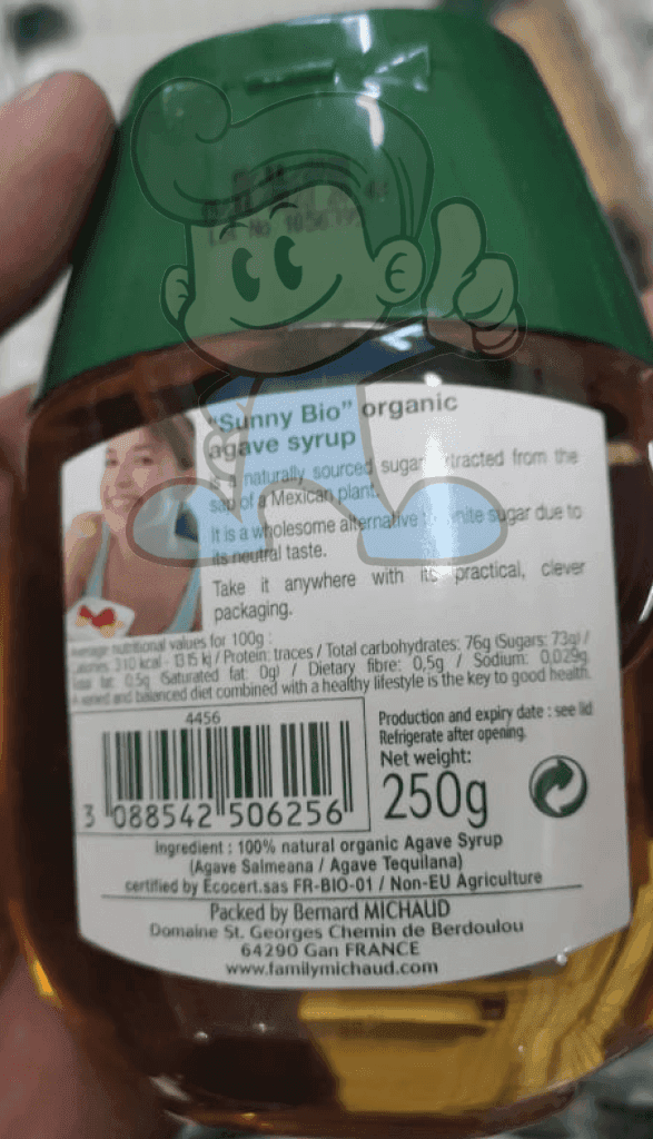 Sunny Bio Agave Syrup 250G Groceries